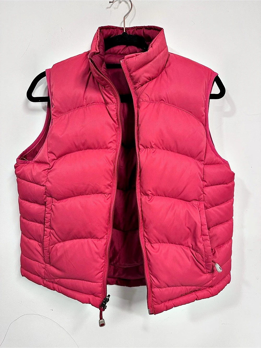 L.L.Bean Down Puffer Vest Pink Medium